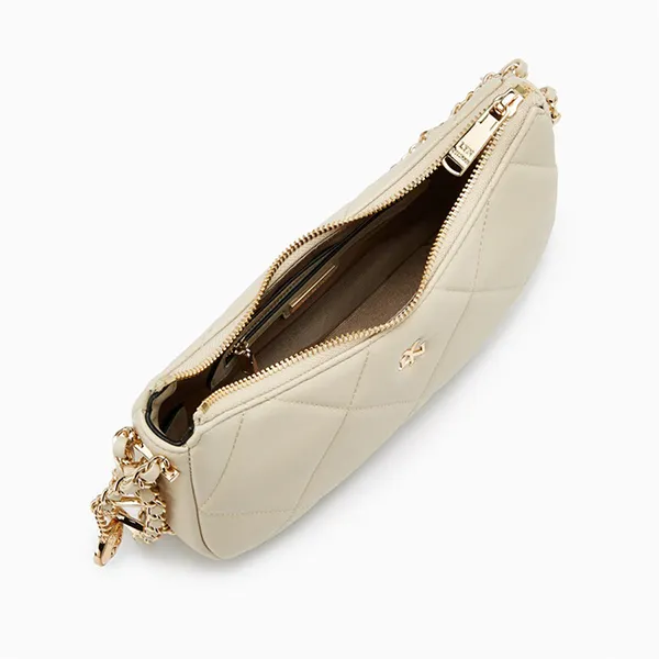 Túi Đeo Vai Nữ Lyn Staria Crossbody Bag Beige LL24FBF233 Màu Be