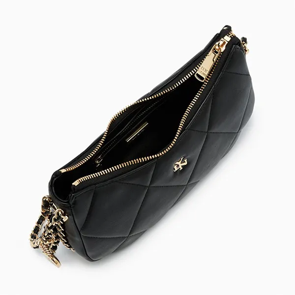 Túi Đeo Vai Nữ Lyn Staria Crossbody Bag Black LL24FBF233 Màu Đen