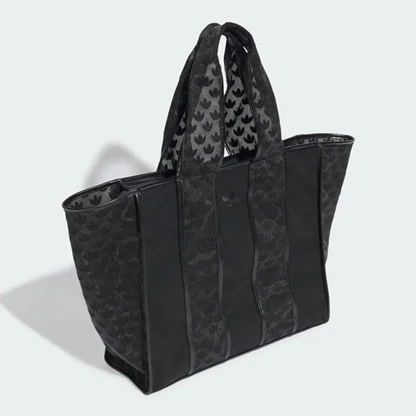 Túi Tote Adidas Shopper Canvas Monogram IT7373 Màu Đen