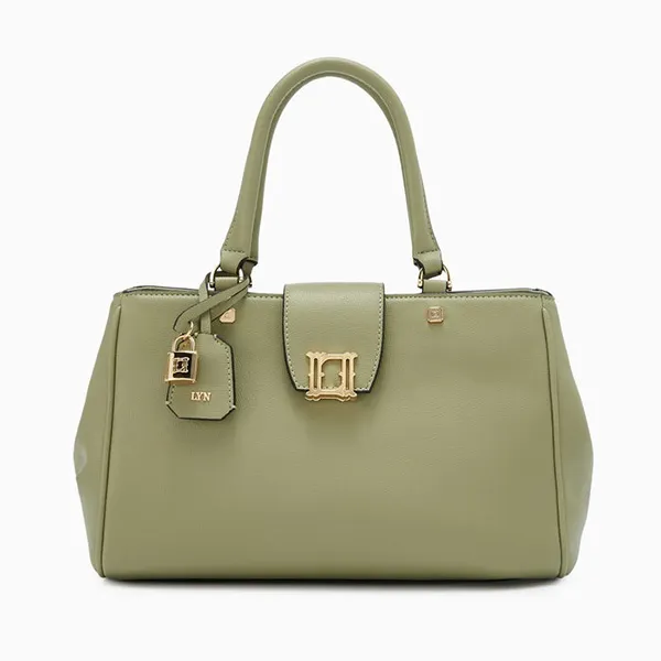 Túi Tote Nữ Lyn Letitia M Bag LL24FBS335 Green Màu Xanh Lá