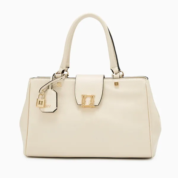 Túi Tote Nữ Lyn Letitia M Bag LL24FBS335 Ivory Màu Trắng Ngà