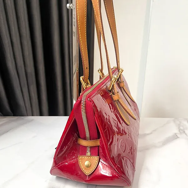 Túi Xách Nữ Louis Vuitton LV Vintage Pre Owned Bags Màu Đỏ