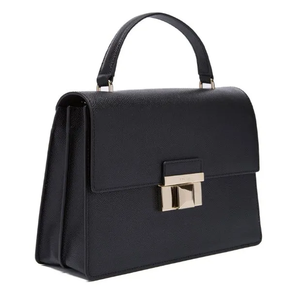 Túi Xách Tay Nữ Furla Venere Top Handle Bag Màu Đen Size 25 - Túi xách - Vua Hàng Hiệu
