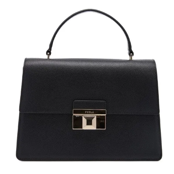 Túi Xách Tay Nữ Furla Venere Top Handle Bag Màu Đen Size 25 - Túi xách - Vua Hàng Hiệu
