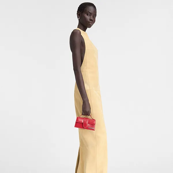 Túi Xách Tay Nữ Jacquemus Le Bambino Le Chouchou Small 213BA006-3128-470 Màu Đỏ