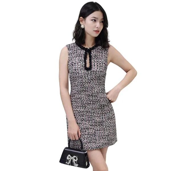 Váy Nữ Self-Portrait In Black PF24173SBBLACK Phối Màu Size 6 - Thời trang - Vua Hàng Hiệu