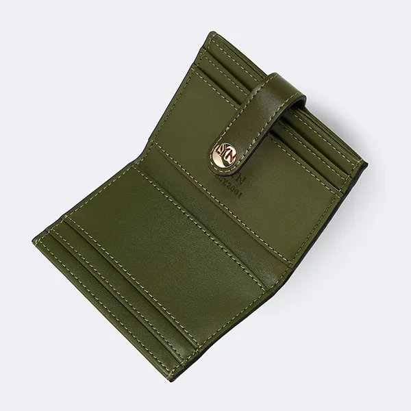 Ví Đựng Thẻ Nữ Lyn Essential Card Wallet LL24FWF083 Màu Xanh Green