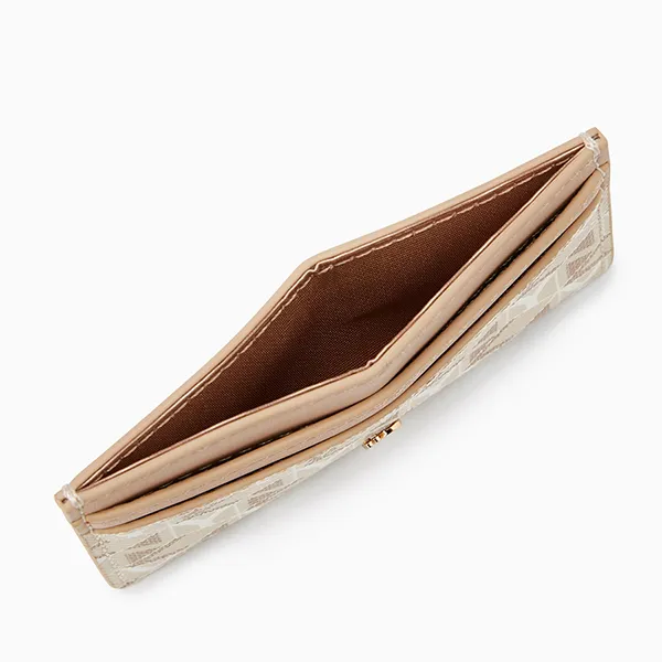 Ví Đựng Thẻ Nữ Lyn Solomon Infinite Card Wallet LL24MWF101 Màu Beige