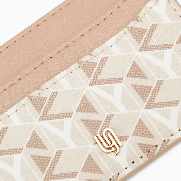 Ví Đựng Thẻ Nữ Lyn Solomon Infinite Card Wallet LL24MWF101 Màu Beige