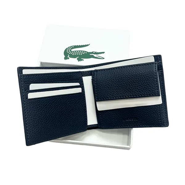 Ví Nam Lacoste NH4774OR 021 Màu Xanh Đen