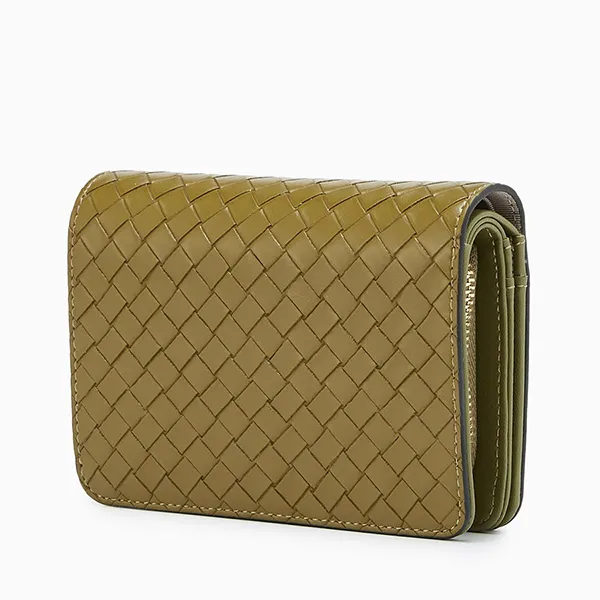 Ví Nữ Lyn Celestia Semi Wallet LL24FWS117 Màu Xanh Green