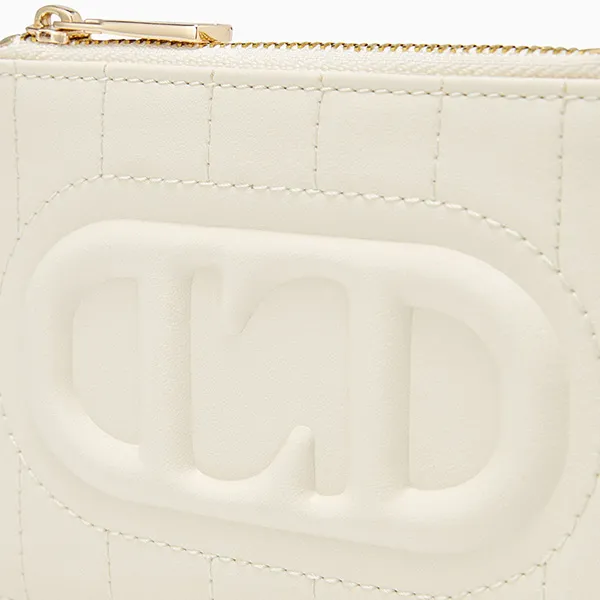 Ví Nữ Lyn LL Card Holder Wallet LL24FWF054 Ivory Màu Trắng