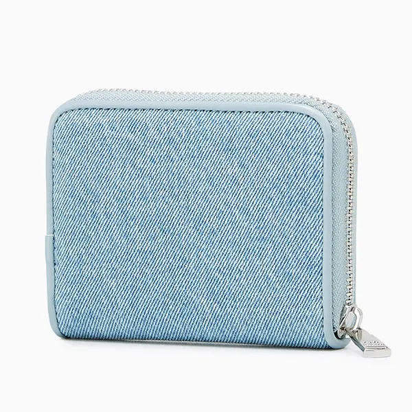 Ví Nữ Lyn Lora Zip Short Wallet LL24FWF020 Màu Xanh Denim