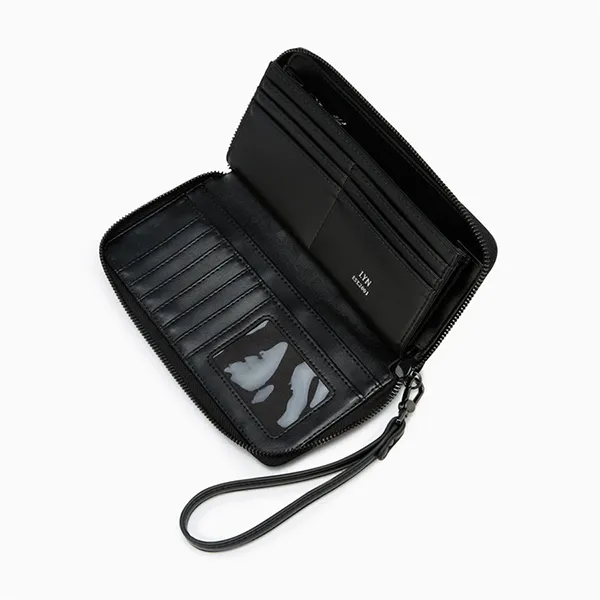 Ví Nữ Lyn Lucy Long Wallet LL24FWF112 Black Màu Đen - Túi xách - Vua Hàng Hiệu