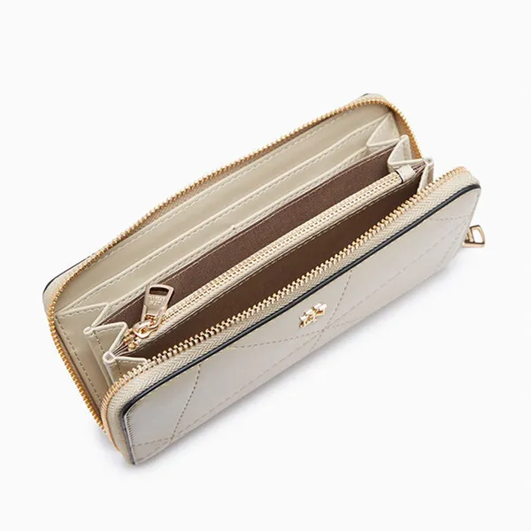 Ví Nữ Lyn Prisma Zip Long Wallet Beige LL24FWS048 Màu Be - Túi xách - Vua Hàng Hiệu