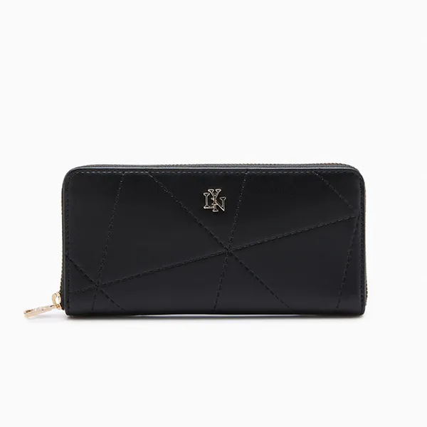 Ví Nữ Lyn Prisma Zip Long Wallet Black LL24FWS048 Màu Đen - Túi xách - Vua Hàng Hiệu