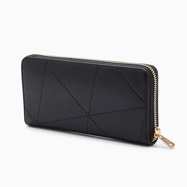 Ví Nữ Lyn Prisma Zip Long Wallet Black LL24FWS048 Màu Đen - Túi xách - Vua Hàng Hiệu