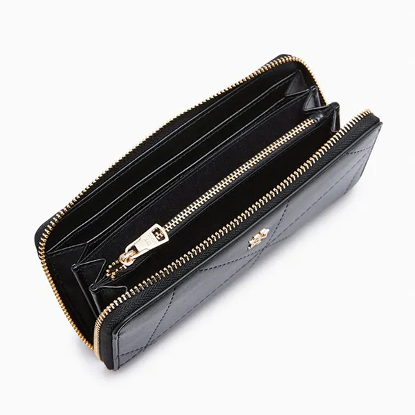 Ví Nữ Lyn Prisma Zip Long Wallet Black LL24FWS048 Màu Đen - Túi xách - Vua Hàng Hiệu