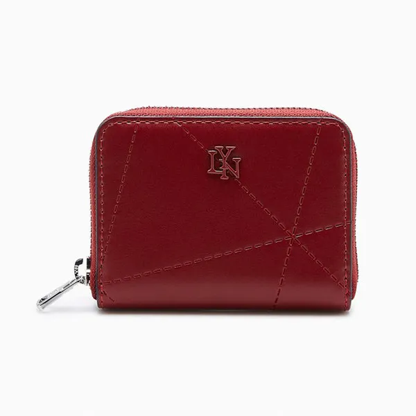 Ví Nữ Lyn Prisma Zip Short Wallet Red LL24FWS049 Màu Đỏ