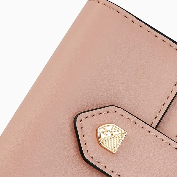 Ví Nữ Lyn Re-Edit Marble Semi Wallet LL24FWS025 Màu Hồng Nude - Túi xách - Vua Hàng Hiệu