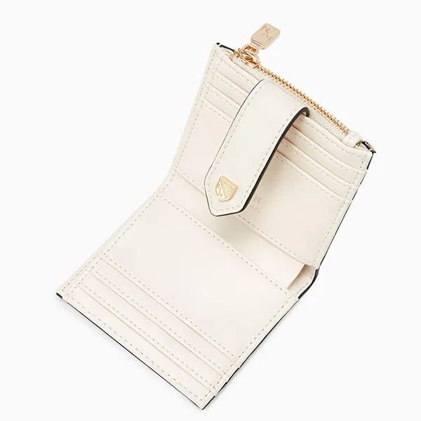 Ví Nữ Lyn Re-Edit Marble Semi Wallet LL24FWS025 Màu Kem