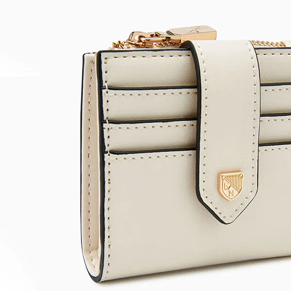 Ví Nữ Lyn Re-Edit Marble Semi Wallet LL24FWS025 Màu Kem