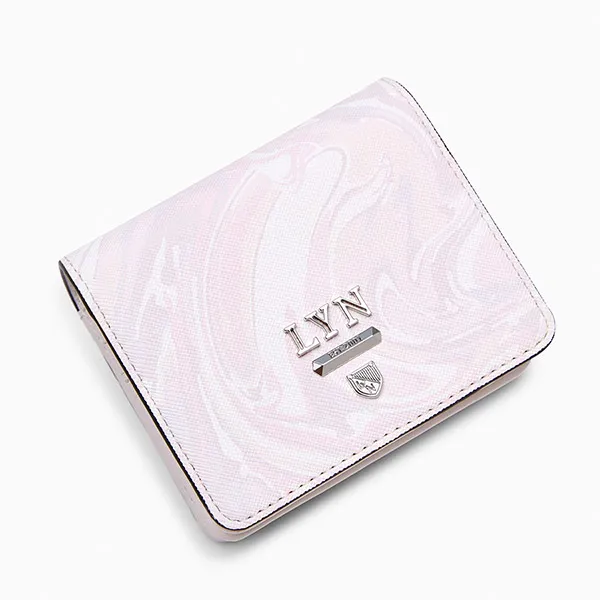 Ví Nữ Lyn Re-Edit Marble Wallet LL24FWS047 Màu Hồng