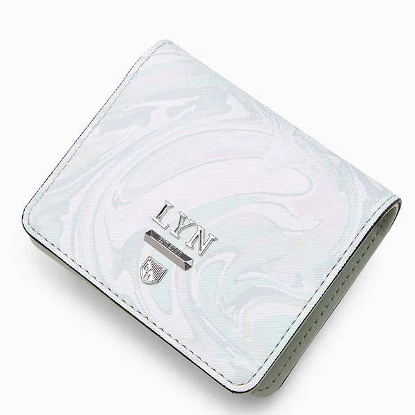 Ví Nữ Lyn Re-Edit Marble Wallet LL24FWS047 Màu Xanh Nhạt