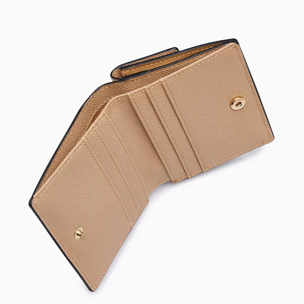Ví Nữ Lyn Serenity Flap Card Wallet LL24FWF044 Màu Be Đậm - Túi xách - Vua Hàng Hiệu