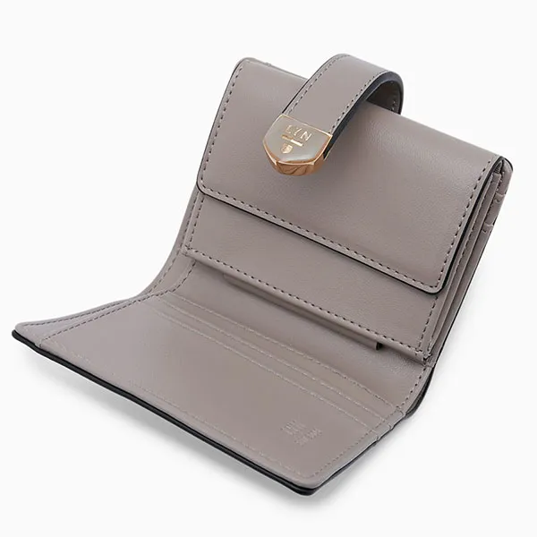 Ví Nữ Lyn Woc Athella Bi-Fold LL24FWF125 Màu Taupe