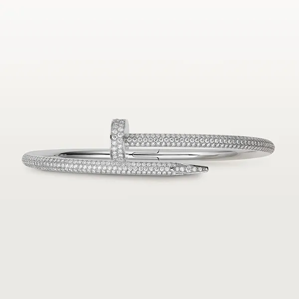 Vòng Đeo Tay Nữ Jewery Luxury Juste Un Clou Bracelet 18K White Gold Màu Vàng Trắng - Trang sức - Vua Hàng Hiệu