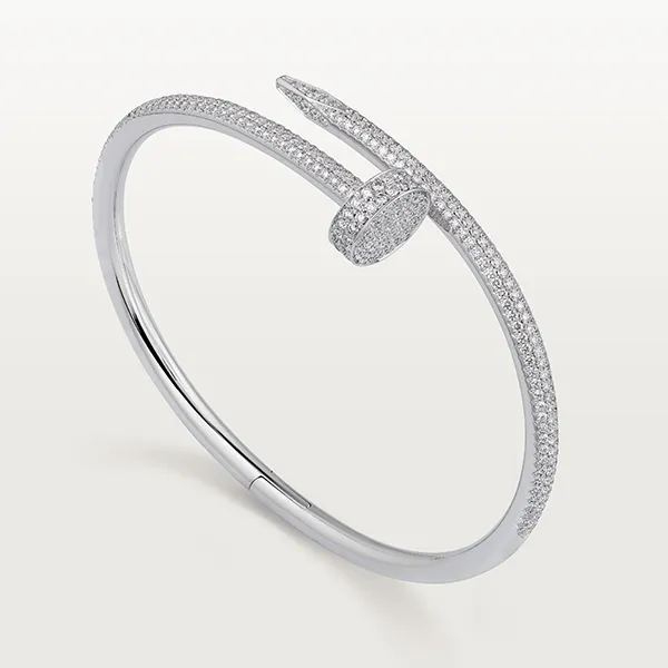 Vòng Đeo Tay Nữ Jewery Luxury Juste Un Clou Bracelet 18K White Gold Màu Vàng Trắng - Trang sức - Vua Hàng Hiệu
