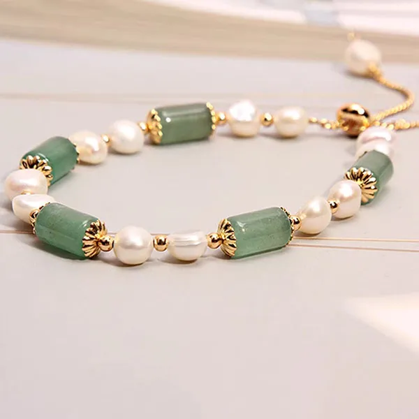 Vòng Đeo Tay Nữ Kya Jewel Delicate Jade PB15 Phối Màu - Trang sức - Vua Hàng Hiệu