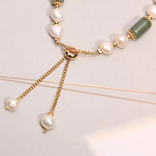 Vòng Đeo Tay Nữ Kya Jewel Delicate Jade PB15 Phối Màu - Trang sức - Vua Hàng Hiệu