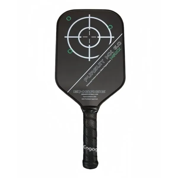 Vợt Pickleball Engage Pickleball Pursuit Maxx MX 6.0 Màu Đen - Pickleball - Vua Hàng Hiệu