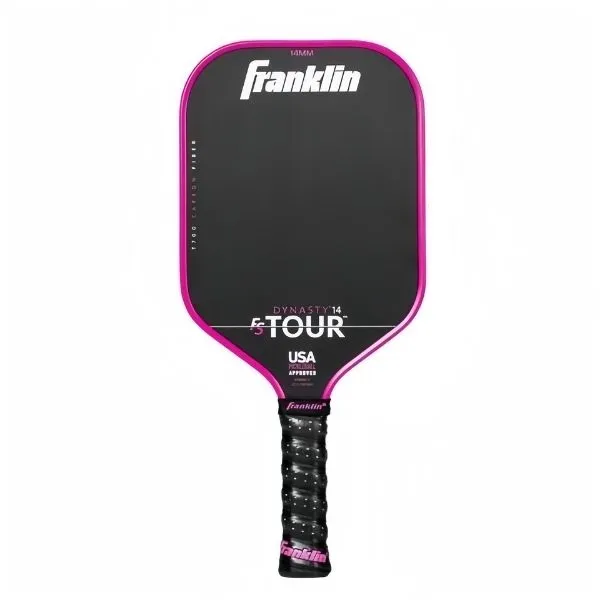 Vợt Pickleball Franklin FS Tour Dynasty 14mm Màu Hồng Đen - Pickleball - Vua Hàng Hiệu