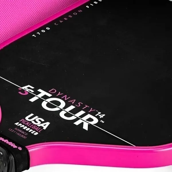 Vợt Pickleball Franklin FS Tour Dynasty 14mm Màu Hồng Đen - Pickleball - Vua Hàng Hiệu