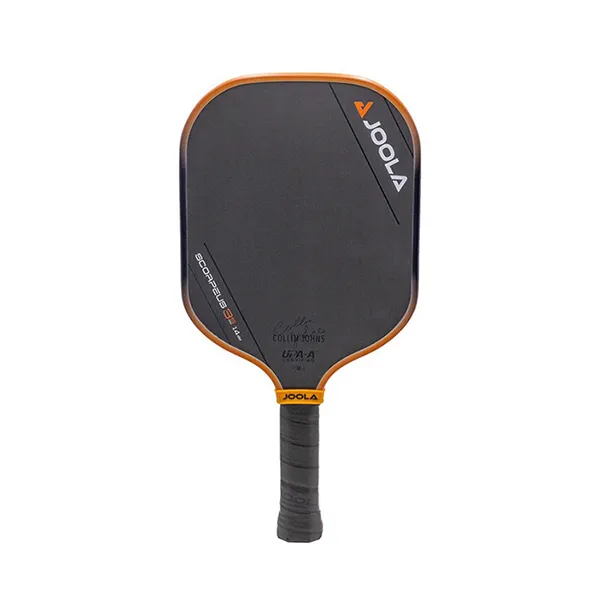 Vợt Pickleball Joola Collin Johns Scorpeus 3S 14mm Paddle Màu Đen/Cam