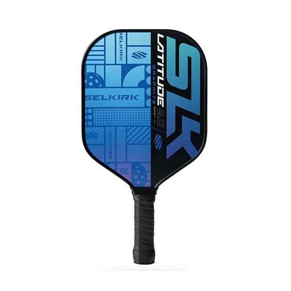 Vợt Pickleball Selkirk SLK Latitude 2.0 Blue 13mm Màu Xanh Đen