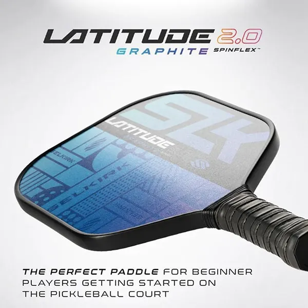 Vợt Pickleball Selkirk SLK Latitude 2.0 Blue 13mm Màu Xanh Đen