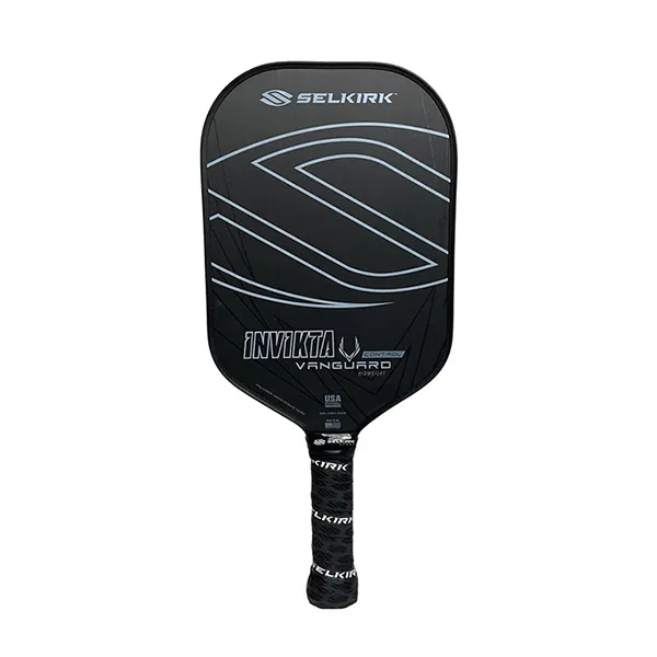 Vợt Pickleball Selkirk Vanguard Control Invikta Raw Carbon Weight 13mm Midweight Màu Đen
