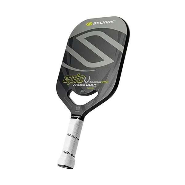 Vợt Pickleball Selkirk Vanguard Power Air Invikta Shadow Gray 13mm Màu Đen Xám
