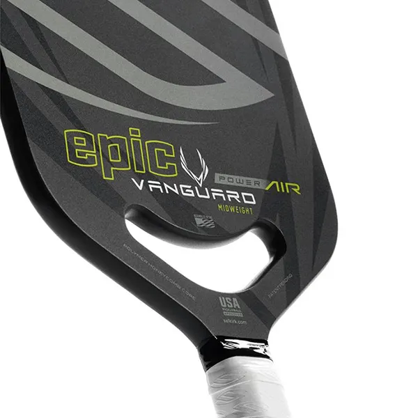 Vợt Pickleball Selkirk Vanguard Power Air Invikta Shadow Gray 13mm Màu Đen Xám