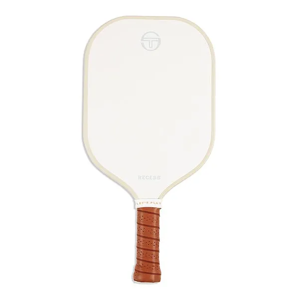 Vợt Pickleball Sergio Tacchini ST 14mm Paddle Gardenia Variant Beige Màu Be Trắng