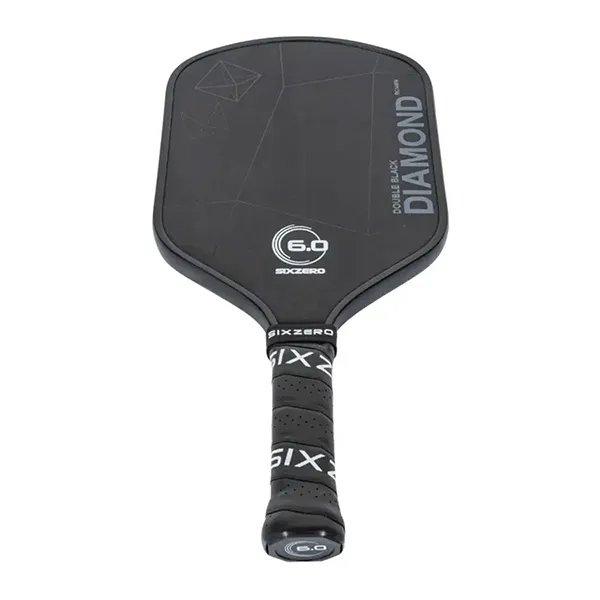 Vợt Pickleball Six Zero Double Black Diamond Control 16mm Màu Đen - Pickleball - Vua Hàng Hiệu