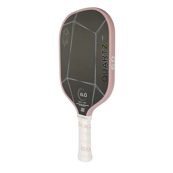 Vợt Pickleball Six Zero Quartz Rose Màu Hồng