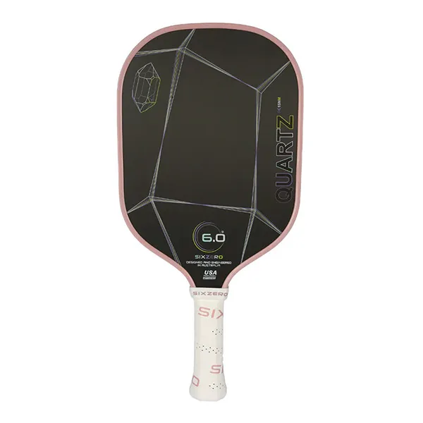 Vợt Pickleball Six Zero Quartz Rose Màu Hồng