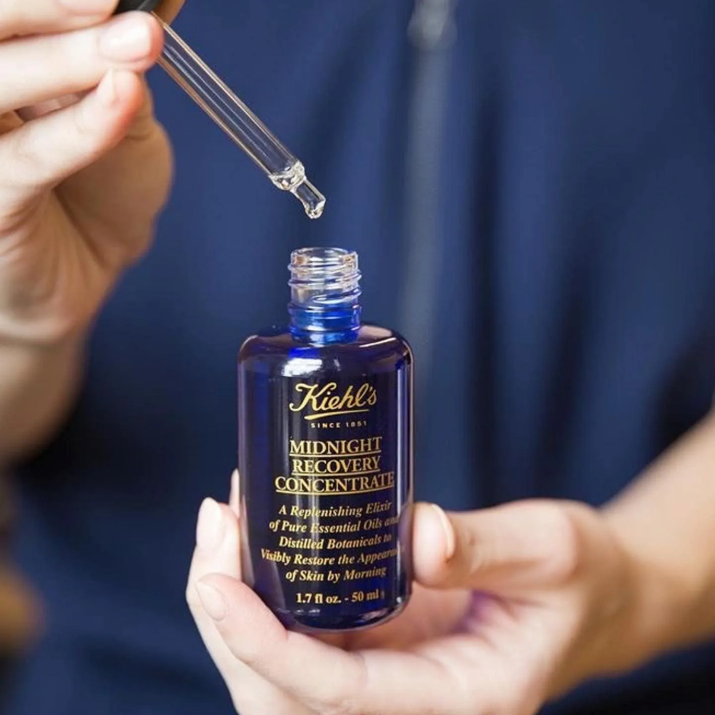 Kiehl's Midnight Recovery Concentrate - Tinh Dầu Phục Hồi Da Ban Đêm