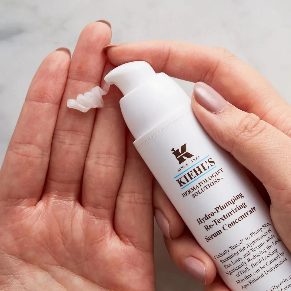 Kiehl's Hydro-Plumping Re-Texturizing Serum Concentrate - Tinh Chất Dưỡng Ẩm Sâu