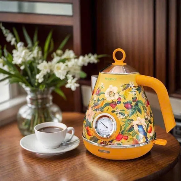 Ấm Siêu Tốc Magrace Paris 1.7L 1850W Retro Màu Vàng - Gia dụng - Vua Hàng Hiệu